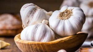 garlic which can cause bloating